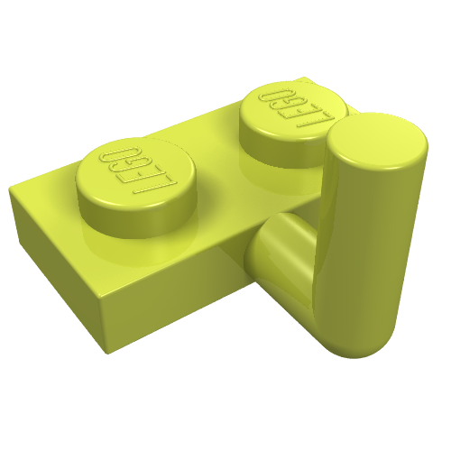 LEGO 4623 - Plate, Modified 1 x 2 with Bar Arm Up (Undetermined Type)