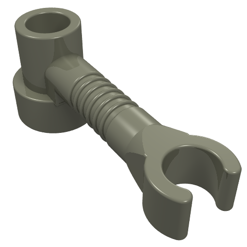 LEGO 4735 - Staaf 1 x 3 met Clip en Stud Holder (Robot Arm)