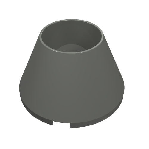 LEGO 4742 - Cone 4 x 4 x 2 Hollow No Studs