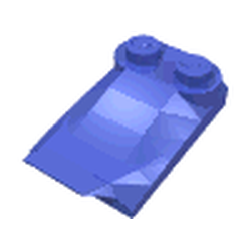 LEGO 47456 - Slope, Curved 3 x 2 x 2/3 with 2 Studs, Wing End