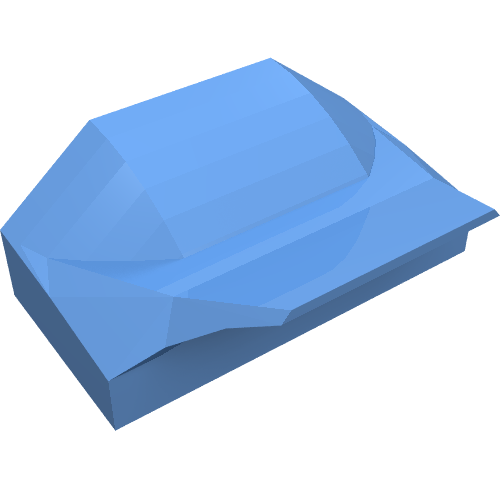LEGO 47458 - Slope, Curved 1 x 2 x 2/3 Wing End