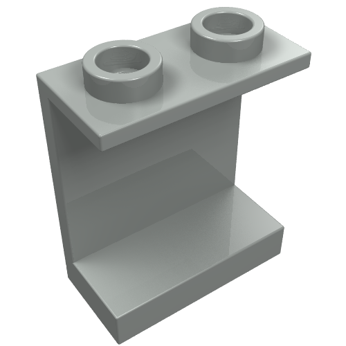 LEGO 4864b - Panel 1 x 2 x 2 - Hollow Studs