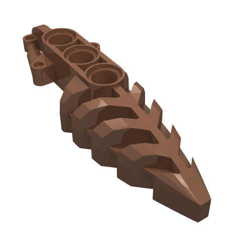 LEGO 50858 - Bionicle Foot Visorak with 3 Pin Holes