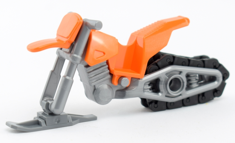 LEGO 50860c09 - Sneeuwmobiel met plat zilveren chassis