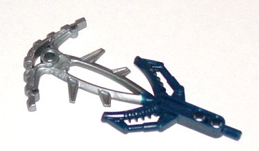 LEGO 50924pb01 - Bionicle Wapen Hordika Fin Barb met Pearl Light Gray Flexibel Eindpatroon