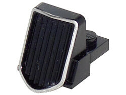 LEGO 50946pb01 - Voertuiggrille 1 x 2 x 2 2/3 helling met chroom omtrekpatroon