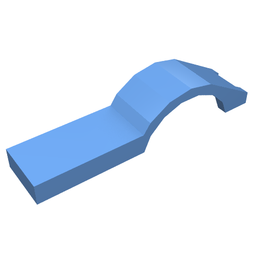 LEGO 50947 - Vehicle, Mudguard 1 x 4 1/2