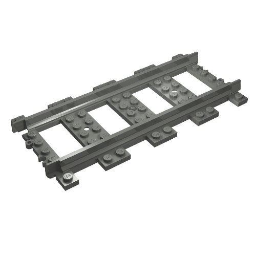 LEGO 53401 - Trein, plastic spoor (RC Treinen) Recht