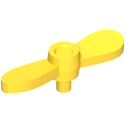 LEGO 54568 - Minifigure, Propeller 2 Blade Twisted Tiny with Small Pin