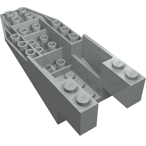 LEGO 6058 - Cockpit 11 x 4 x 2 2/3 Inverted Slope