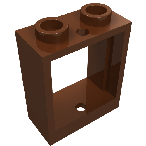 LEGO 60592 - Window 1 x 2 x 2 Flat Front