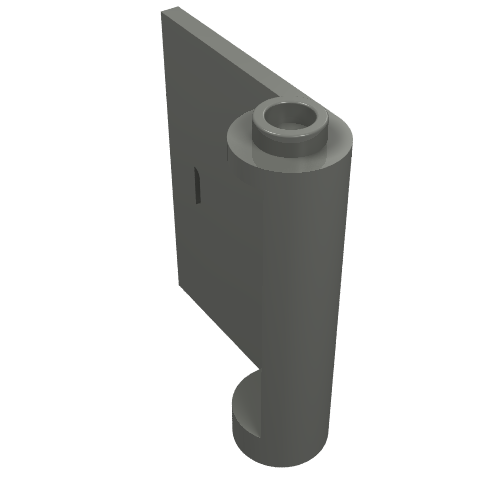 LEGO 60658 - Deur 1 x 3 x 3 Links - Open tussen boven- en onder scharnier