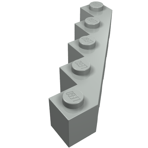 LEGO 6107 - Aangepaste steen met facet 5 x 5