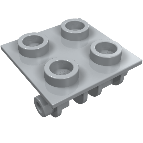 LEGO 6134 - Scharnierende steen 2 x 2 bovenplaat