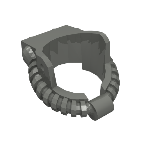 LEGO 6158 - Minifiguur Brandweerhelm Ademhalingsslang