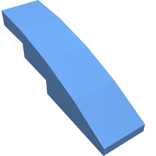 LEGO 61678 - Slope, Curved 4 x 1