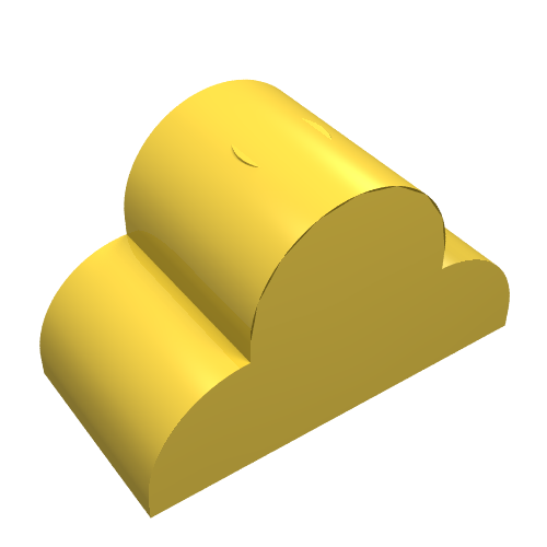 LEGO 6216 - Helling, gebogen 4 x 2 x 2 Triple