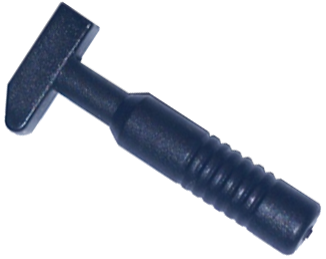 LEGO 6246b - Minifiguur, Gereedschap Kruispeerhamer - 6-rib handvat