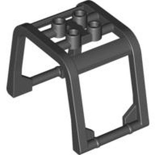 LEGO 64450 - Windscherm 6 x 4 x 3 1/3 met roll cage