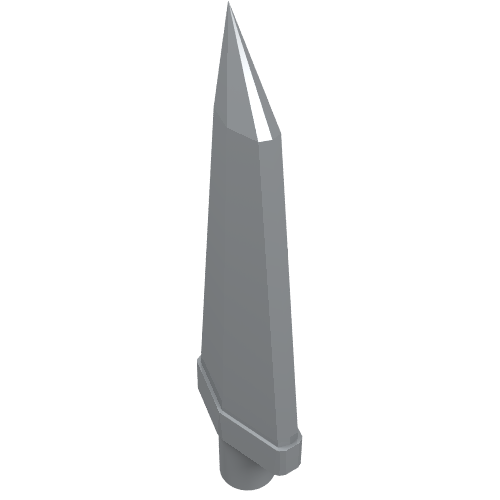 LEGO 64727 - Minifigure, Weapon Sword, Spike Flexible 3.5L with Bar End