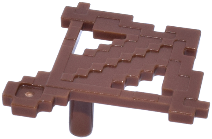 LEGO 65510 - Minifigure, Weapon Crossbow with Arrow Pixelated (Minecraft)