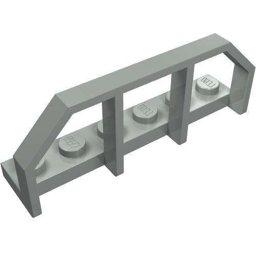 LEGO 6583 - Plate, Modified 1 x 6 with Train Wagon End / Fence
