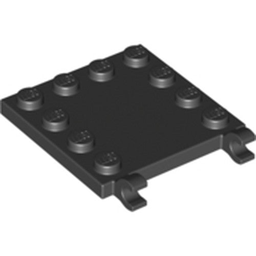 LEGO 66252 - Tile, Modified 4 x 4 with Studs on Edges and 2 Open O Clips (Horizontal Grip)