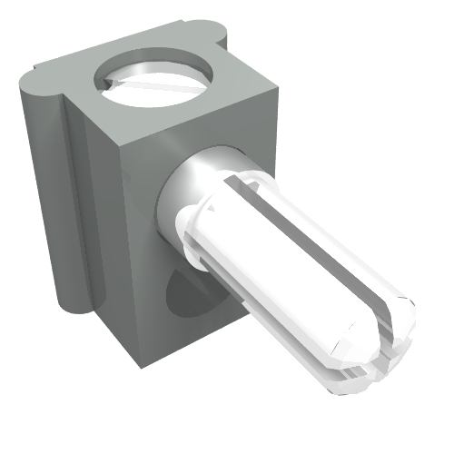 LEGO 765c01 - Electric, Connector, 1-Way Male Squared