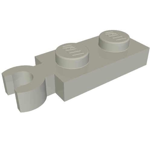 LEGO 78256 - Plate, Modified 1 x 2 with Clip on End (Vertical Grip)