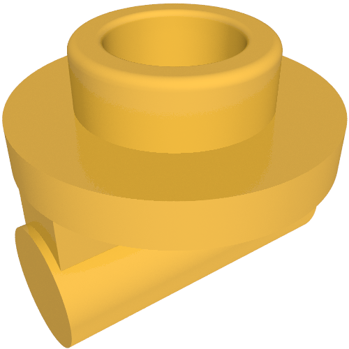 LEGO 79194 - Plate, Round 1 x 1 with Bar Handle on Long Stem