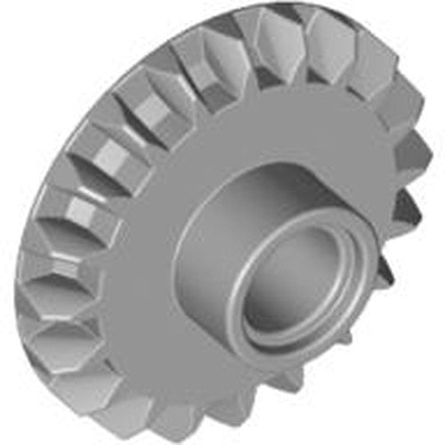 LEGO 87407 - Lichtblauwgrijs Technic, Tandwiel 20 Tand met Pin Hole