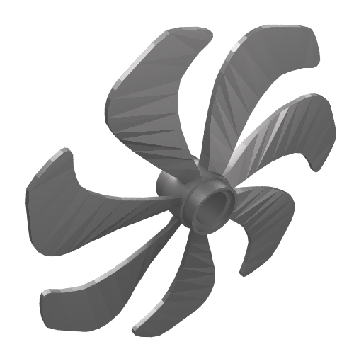 LEGO 87751 - Propeller 7 Blade 6 Diameter