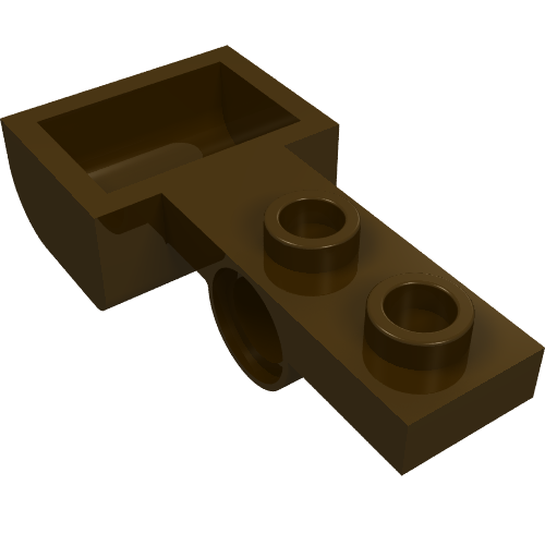LEGO 88289 - Aangepaste plaat 1 x 2 met Pin Hole en emmer (katapult)