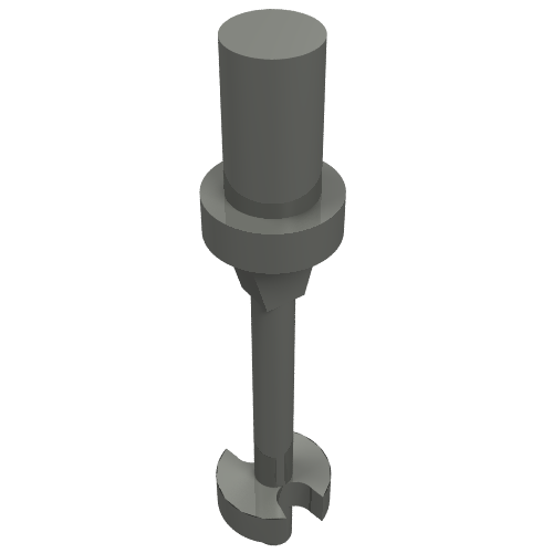 LEGO 90540 - Minifigure, Utensil Ski Pole 3L with Handle, Stop Ring and Side Stops
