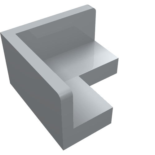 LEGO 91501 - Paneel 2 x 2 x 1 Hoek