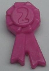 LEGO 92355f - Friends Accessories Award Ribbon with Number 2