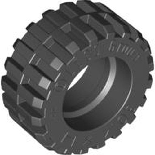 LEGO 92402 - Tire 30.4 x 14 Offset Tread - Band Around Center of Tread