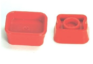 LEGO 93082c - Friends Accessories Dish, Rechthoekig