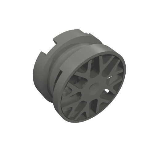 LEGO 93595 - Wiel 11mm D. x 6mm met 8 'Y' spaken