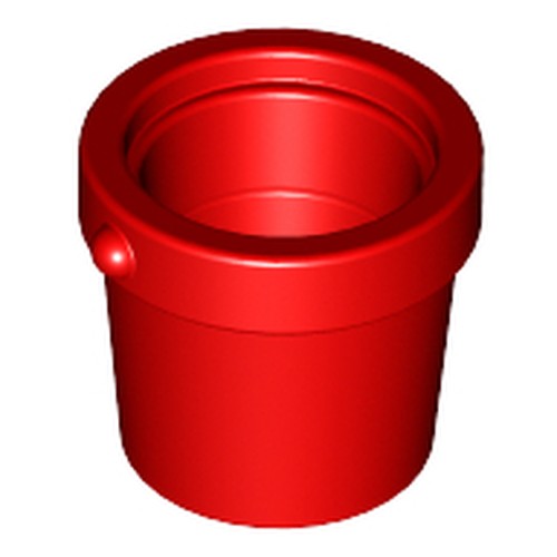 LEGO 95343 - Minifigure, Emmer 1 x 1 x 1 taps met handvat houders
