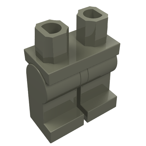 LEGO 970c00 - Hips  and Legs Plain