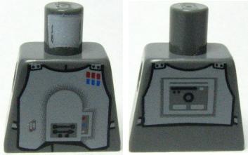 LEGO 973pb0625 - Torso SW Imperial Officer 3 Pattern (Hoth)