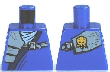 LEGO 973pb1027 - Torso Ninjago Wrap with Shoulder Pouch and Belt Pattern