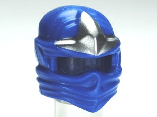 LEGO 98133pb02 - Minifigure, Headgear Ninjago Wrap Type 1 with Silver 3 Point Emblem Pattern