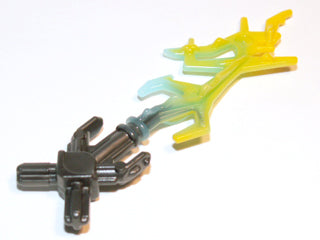 LEGO 98588pb01 - Hero Factory Weapon, Lightning with Marbled Trans-Light Blue and Yellow Pattern
