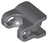 Dark grey LEGO Hero Factory Arm / Leg Extender, featuring a ball joint and a ball socket connection.