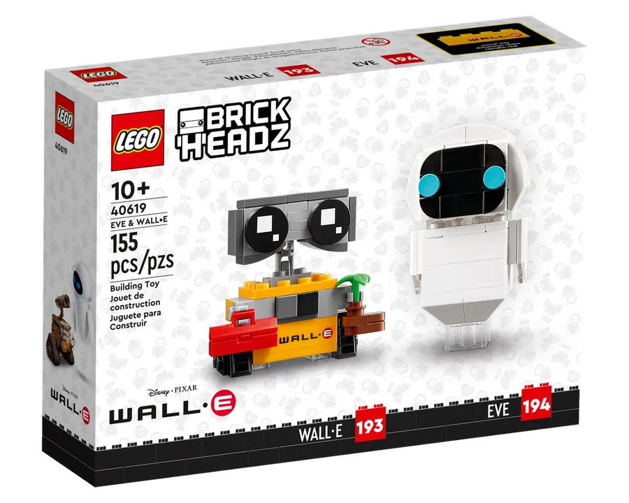 LEGO BrickHeadz 40619 - EVE & WALL-E