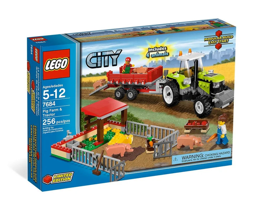 LEGO City 7684 - Varkensboerderij & Tractor