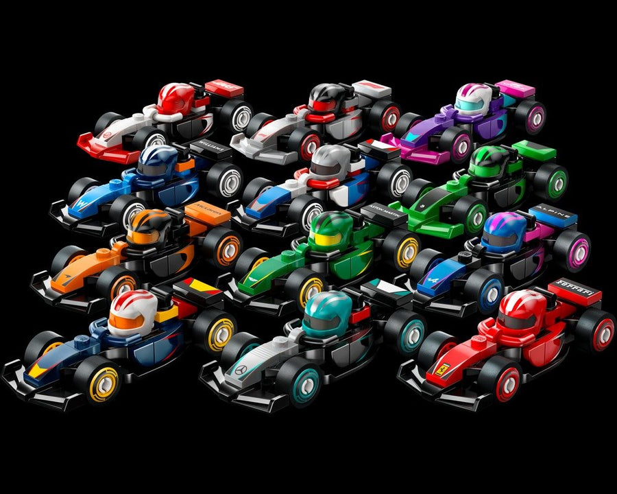 LEGO Collectible Minifigures 71049-2 - F1 Collectible Race Cars (Complete Series of 12 Complete Race Car Sets)