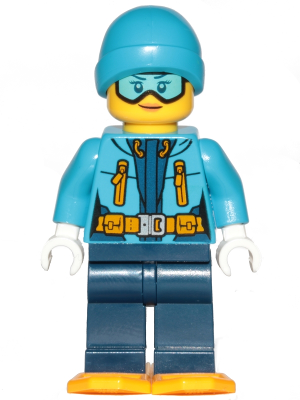 LEGO Minifigure cty0906 - Arctische Ontdekkingsreiziger - Vrouw